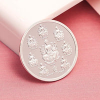 Load image into Gallery viewer, 999 Fine Silver Ashta Lakshmi Coin with Shri – 10g - Coin
