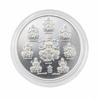 Load image into Gallery viewer, 999 fine silver Ashta Lakshmi coin, 10 grams
