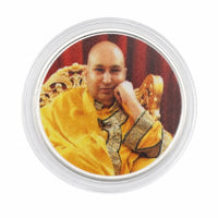 Load image into Gallery viewer, 999 fine silver Guruji blessing coin, 10 grams
