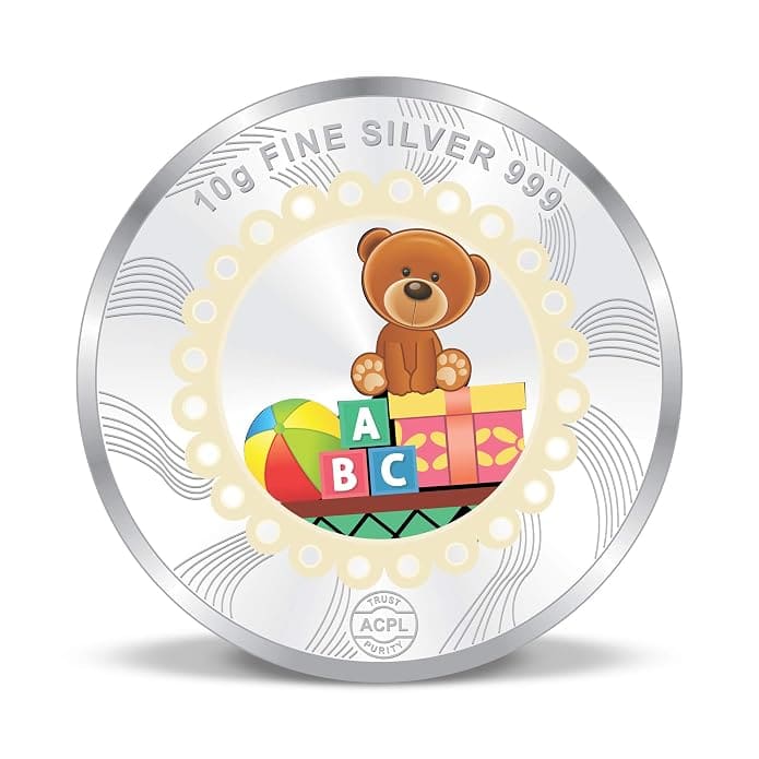999 Fine Silver Newborn Baby Keepsake Coin – 10g