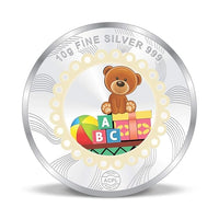 Load image into Gallery viewer, 999 Fine Silver Newborn Baby Keepsake Coin – 10g - Coin
