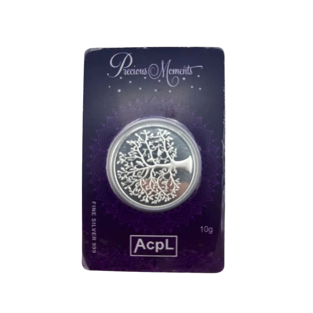 Pure Silver Coin 99.9% Fine Tree of Life – 10g