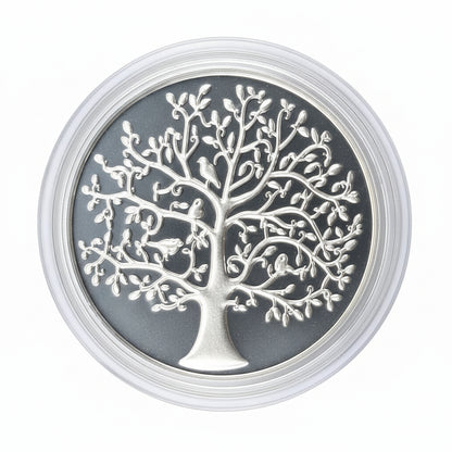 Pure Silver Coin 99.9% Fine Tree of Life – 10g