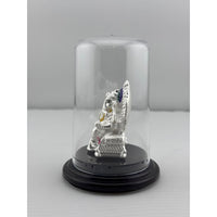 Load image into Gallery viewer, 999 Pure Silver Ganesha Idol 11gm – Ganpati Murti for Home Mandir &amp; Gifting
