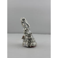 Load image into Gallery viewer, 999 Pure Silver Ganesha Idol Design 2 24gm – Divine Ganpati Murti for Home Mandir &amp; Gifting
