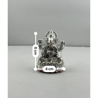 Load image into Gallery viewer, 999 Pure Silver Ganesha Idol Design 2 24gm – Divine Ganpati Murti for Home Mandir &amp; Gifting
