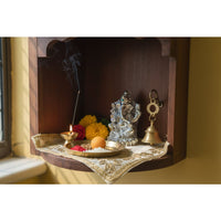 Load image into Gallery viewer, 999 Pure Silver Ganesha Idol Design 3 20gm – Divine Ganpati Murti for Home Mandir &amp; Gifting
