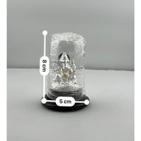 Load image into Gallery viewer, 999 Pure Silver Ganesha Idol Design 4 6gm – Divine Ganpati Murti for Home Mandir &amp; Gifting
