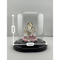 Load image into Gallery viewer, 999 Pure Silver Ganesha Idol – Detailed Ganpati Murti for Home Mandir &amp; Pooja
