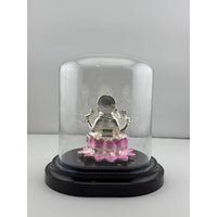 Load image into Gallery viewer, 999 Pure Silver Ganesha Idol – Detailed Ganpati Murti for Home Mandir &amp; Pooja
