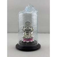Load image into Gallery viewer, 999 Pure Silver Ganesha Idol – Ganpati Murti for Home Mandir &amp; Gifting
