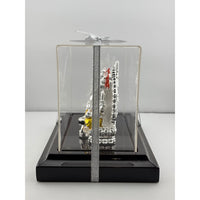 Load image into Gallery viewer, 999 Pure Silver Ganesha &amp; Lakshmi Idol 136gm – Grand Prosperity Murti for Home Mandir
