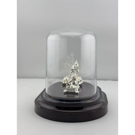 999 Pure Silver Ganesha & Lakshmi Idol 15gm in Protective