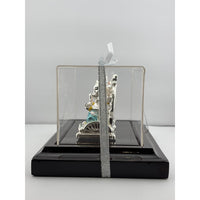 Load image into Gallery viewer, 999 Pure Silver Ganesha &amp; Lakshmi Idol 93gm – Divine Prosperity Murti for Home Mandir
