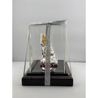 Load image into Gallery viewer, 999 Pure Silver Ganesha &amp; Lakshmi Idol 95gm – Auspicious Prosperity Murti for Temple Décor

