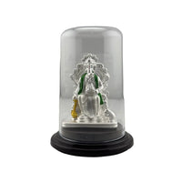 Load image into Gallery viewer, 999 Pure Silver Ganesha (Lalbaugcha Raja) Idol 12gm
