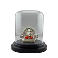 Load image into Gallery viewer, 999 Pure Silver Ganesha on Sinhasan Idol in 32.15 gm
