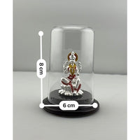 Load image into Gallery viewer, 999 Pure Silver Goddess Lakshmi Idol 7gm – Laxmi Murti for Home Mandir &amp; Gifting
