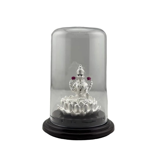 999 Pure Silver Goddess Lakshmi Idol 9gm in Protective