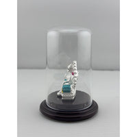 Load image into Gallery viewer, 999 Pure Silver Goddess Lakshmi on Sinhasan Idol 7gm
