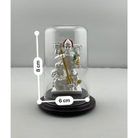Load image into Gallery viewer, 999 Pure Silver Kalimata Idol 15gm – Divine Kali Murti for Navratri &amp; Temple Décor
