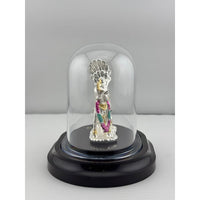 Load image into Gallery viewer, 999 Pure Silver Kamadhenu Idol 11gm – Sacred Wish – Fulfilling Cow Murti for Pooja

