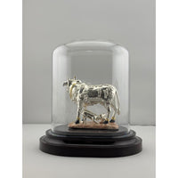 Load image into Gallery viewer, 999 Pure Silver Kamadhenu Idol 39.73 gm – Sacred Wish – Fulfilling Cow Murti for Home Mandir

