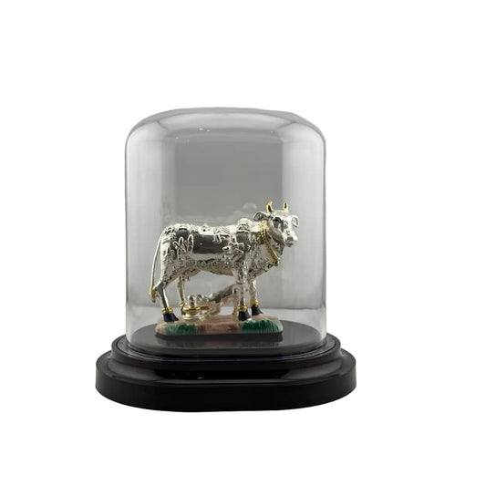 999 Pure Silver Kamadhenu Idol 39.73 gm in Protective