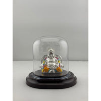 Load image into Gallery viewer, 999 Pure Silver Kubera Idol 13gm – Wealth God Murti for Home Mandir &amp; Gifting
