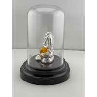 Load image into Gallery viewer, 999 Pure Silver Lord Hanuman Idol 30gm – Divine Bajrangbali Murti for Temple &amp; Pooja
