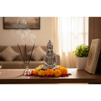 Load image into Gallery viewer, 999 Pure Silver Lord Hanuman Idol 59.97gm – Divine Bajrangbali Murti for Temple &amp; Pooja
