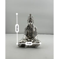 Load image into Gallery viewer, 999 Pure Silver Lord Hanuman Idol 59.97gm – Divine Bajrangbali Murti for Temple &amp; Pooja
