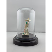 Load image into Gallery viewer, 999 Pure Silver Lord Hanuman Idol Design 2 37gm – Divine Bajrangbali Murti for Temple &amp; Pooja
