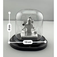 Load image into Gallery viewer, 999 Pure Silver Lord Shiva Idol 20gm in Protective Acrylic
