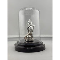Load image into Gallery viewer, 999 Pure Silver Lord Shiva Idol 35G in Protective Acrylic
