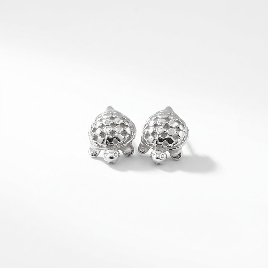 Silver Pair of Turtle Figurine 14gm - Auspicious