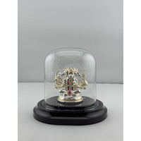 Load image into Gallery viewer, 999 Pure Silver Pancha Mukhi Hanuman Idol 20gm – Five – Faced Murti for Temple &amp; Pooja
