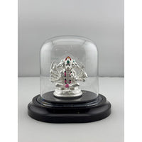 Load image into Gallery viewer, 999 Pure Silver Pancha Mukhi Hanuman Idol 20gm – Five – Faced Murti for Temple &amp; Pooja
