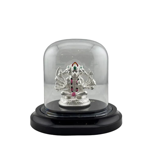 999 Pure Silver Pancha Mukhi Hanuman Idol 20gm