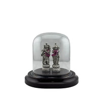Load image into Gallery viewer, 999 Pure Silver Radha Krishna Idol 12gm – Divine Couple
