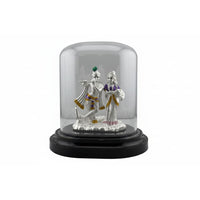 Load image into Gallery viewer, 999 Pure Silver Radha Krishna Idol in Protective Acrylic
