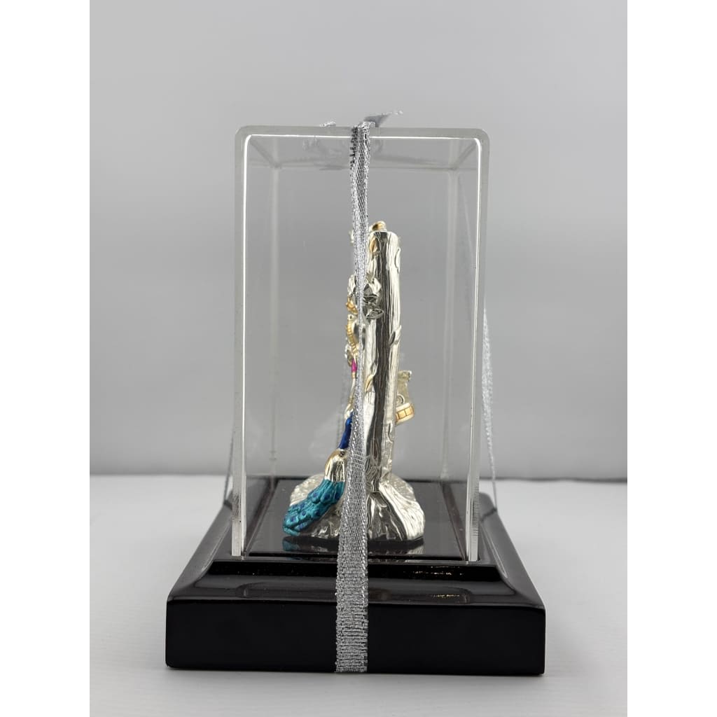 999 Pure Silver Radha Krishna on Swing Idol 56gm