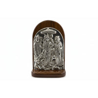 Load image into Gallery viewer, 999 Pure Silver Ram Family Idol 111gm – Divine Family Murti
