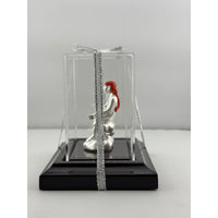 Load image into Gallery viewer, 999 Pure Silver Sai Baba Idol 9gm – Divine Shirdi Sai Murti for Temple &amp; Gifting
