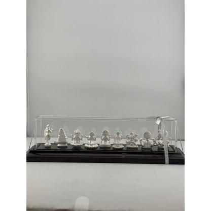 999 Pure Silver Set of 9 Hindu Deities 37gm – Divine Deity