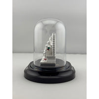 Load image into Gallery viewer, 999 Pure Silver Shiva Family Idol 22gm – Spiritual Shiv Parivar Murti for Temple Décor
