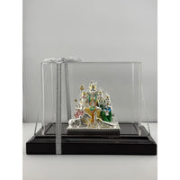 Load image into Gallery viewer, 999 Pure Silver Shiva Parivar Idol 80gm – Divine Family Murti for Pooja &amp; Prosperity
