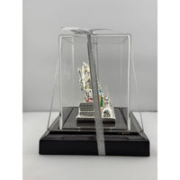 Load image into Gallery viewer, 999 Pure Silver Shiva Parivar Idol 80gm – Divine Family Murti for Pooja &amp; Prosperity
