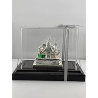 Load image into Gallery viewer, 999 Pure Silver Shiva Parivar Idol 80gm – Divine Family Murti for Pooja &amp; Prosperity
