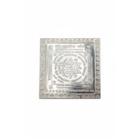 Load image into Gallery viewer, 999 Pure Silver Shri Kuber Yantra Plate – Sacred Geometry
